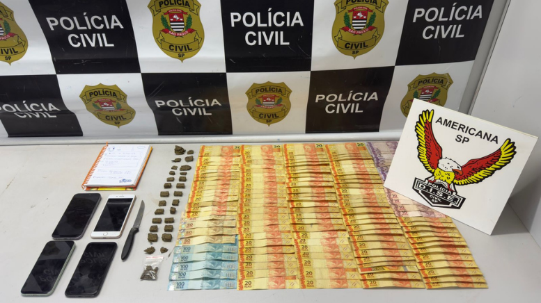 DISE de Americana prende responsável por ponto de tráfico na 2ª fase da Operação Fratelli (Foto: Polícia Civil)